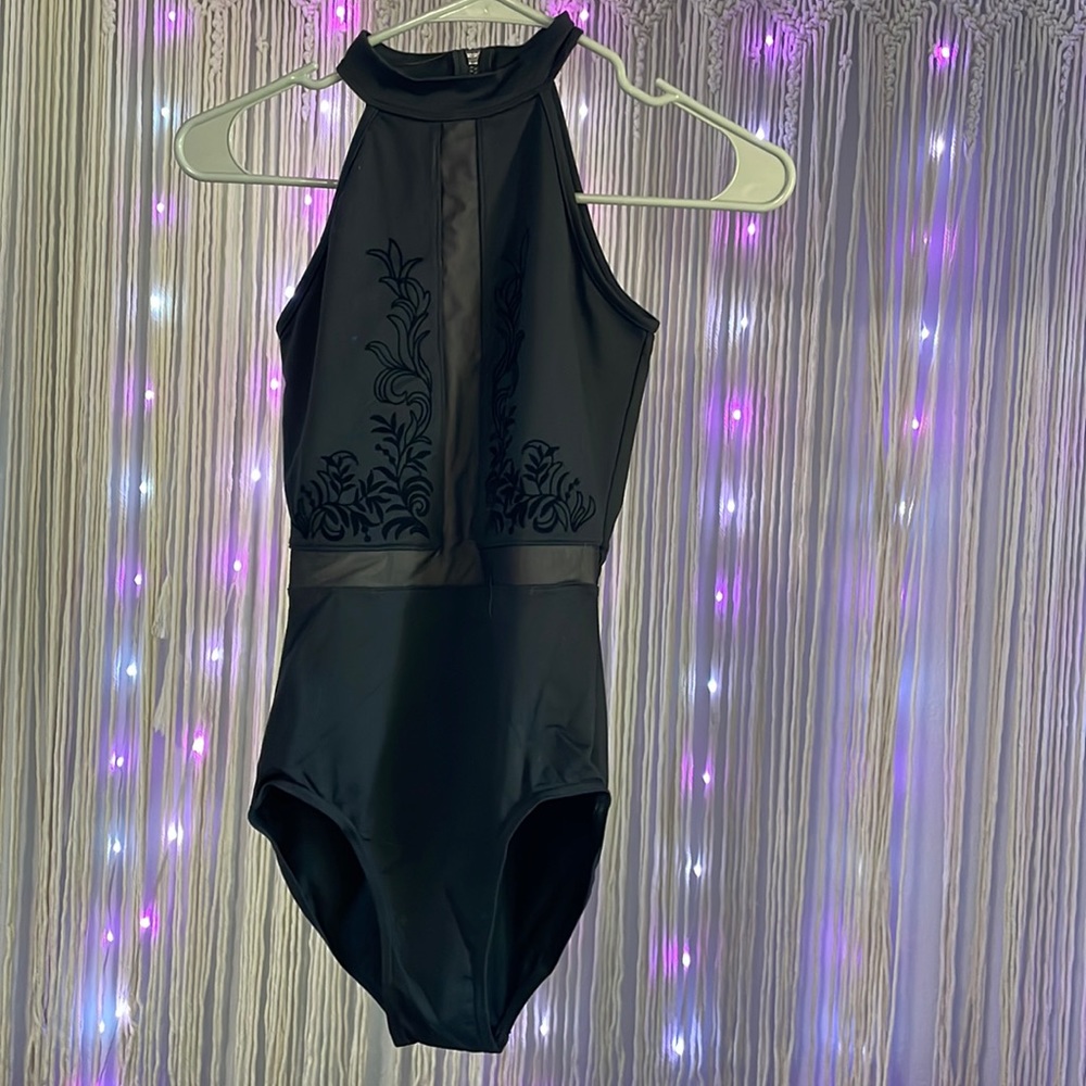 Bloch mock neck ballet leotard